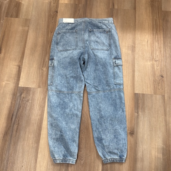 NWT American Eagle Cargo Pants Jean Joggers Size 6 - Picture 5 of 11